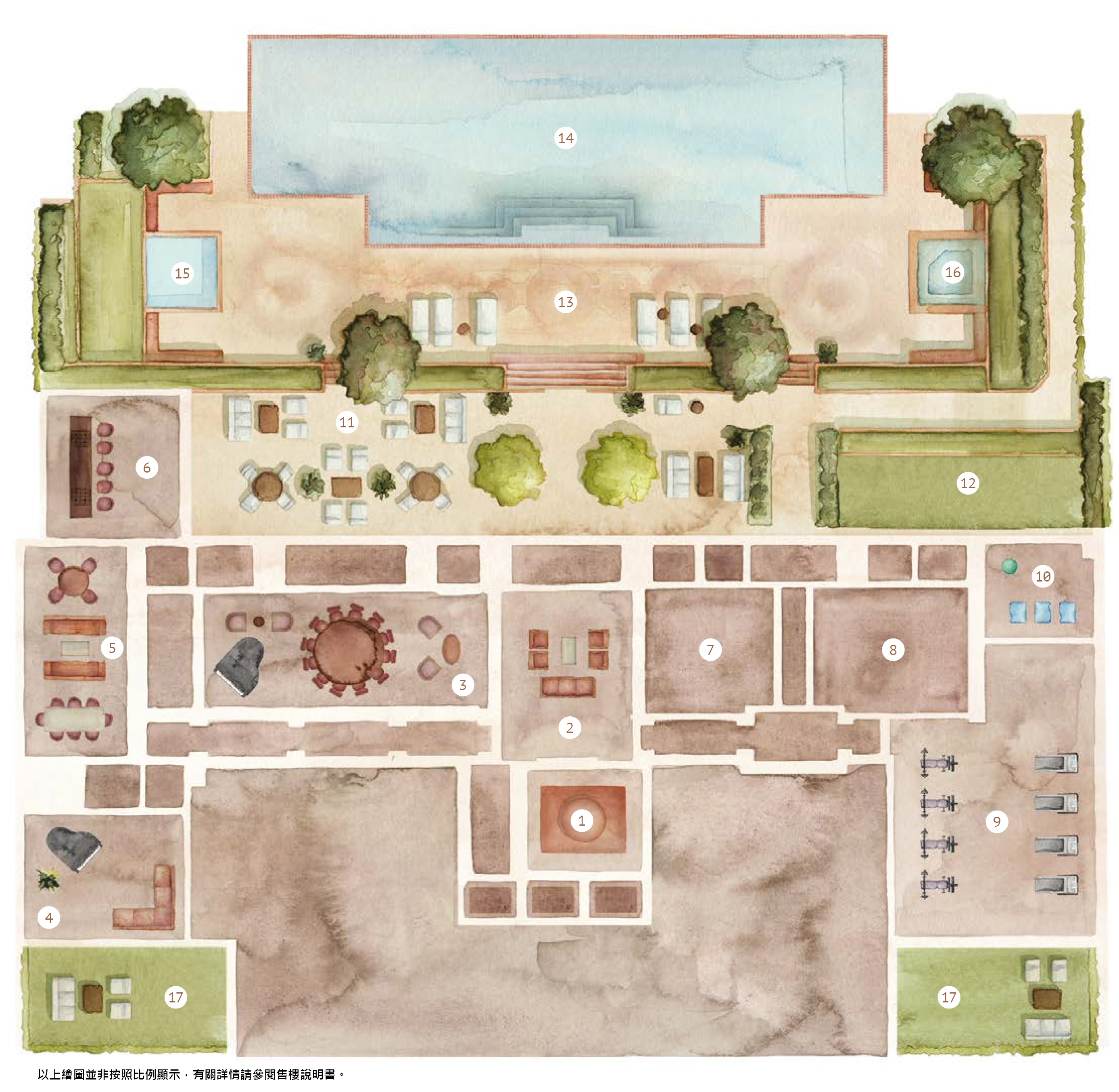 以上繪圖並非按照比例顯示，有關詳情請參閱售樓說明書。